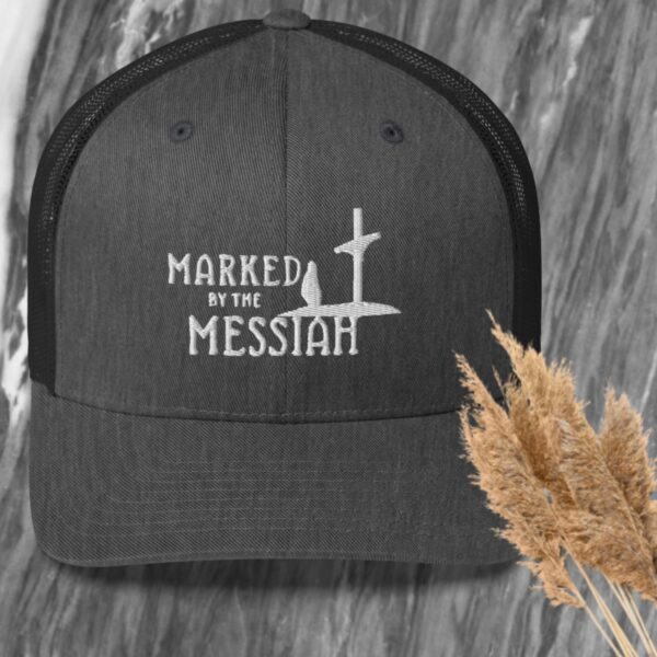 Trucker Hat (White Embroidery) - Image 9