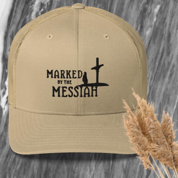 Trucker Hat (Black Embroidery)
