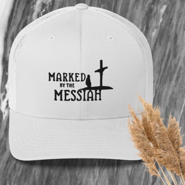 Trucker Hat (Black Embroidery) - Image 2