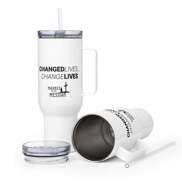 Changed Lives - Stainless Steel Travel Tumbler (25oz) - Image 5