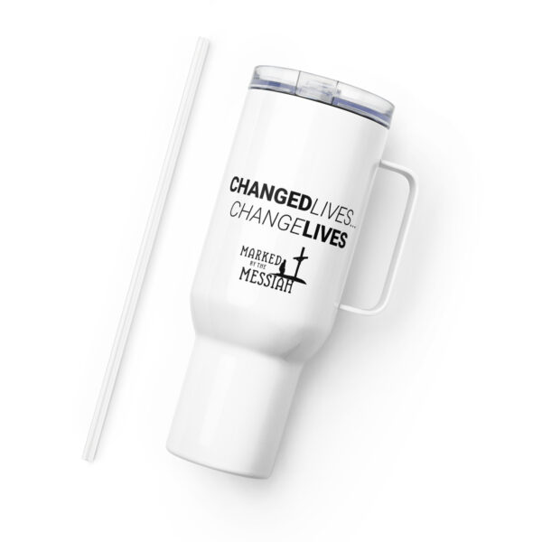 Changed Lives - Stainless Steel Travel Tumbler (25oz) - Image 6
