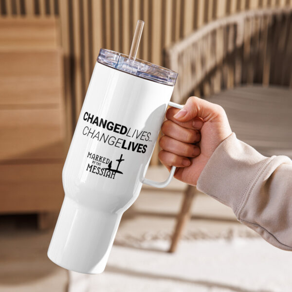 Changed Lives - Stainless Steel Travel Tumbler (25oz) - Image 2